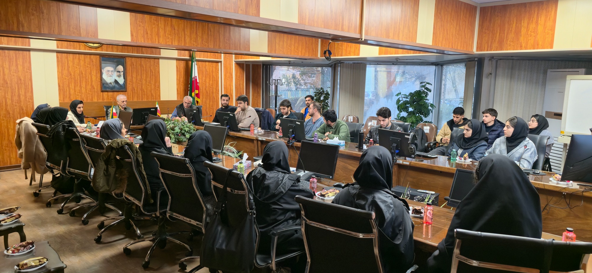 گفتمان مدیر گروه علوم پرتوی با دانشجویان کارشناسی رادیولوژی 