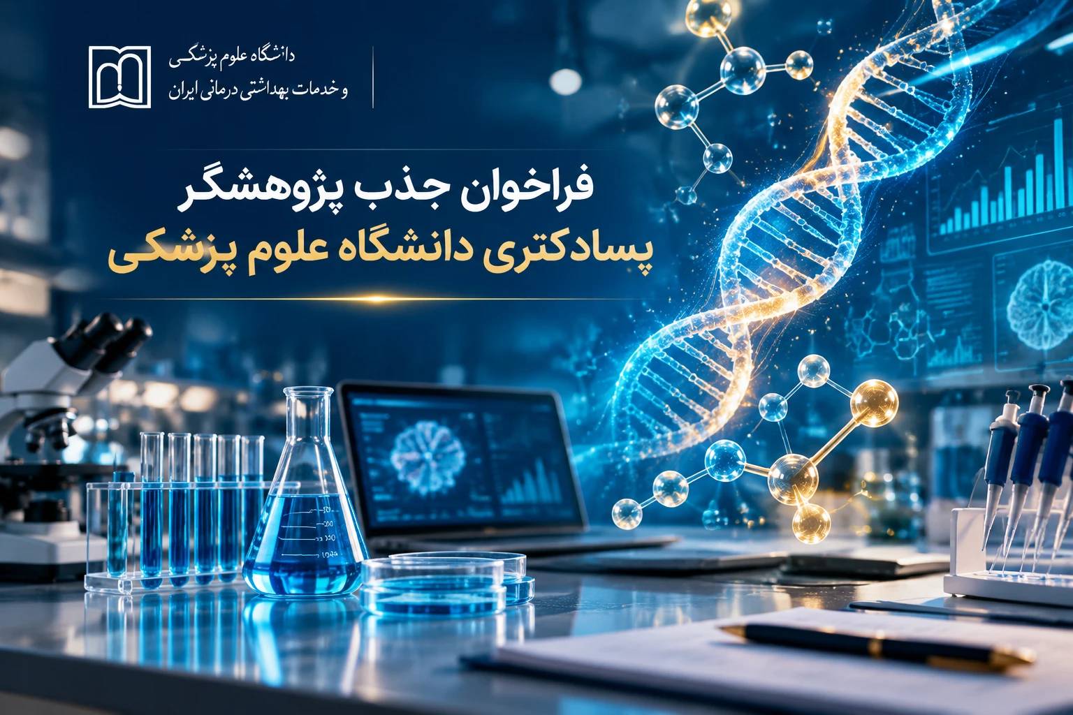  برگزاری اولین دوره فراخوان جذب پژوهشگران پسادکتری در سال ۱۴۰۵ 